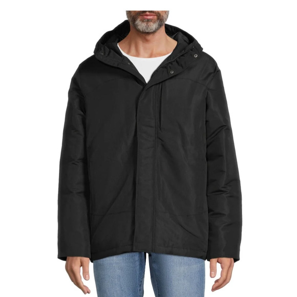 Swiss Tech Men's Size 2XL (50-58) Black Soot Midweight Jacket Coat